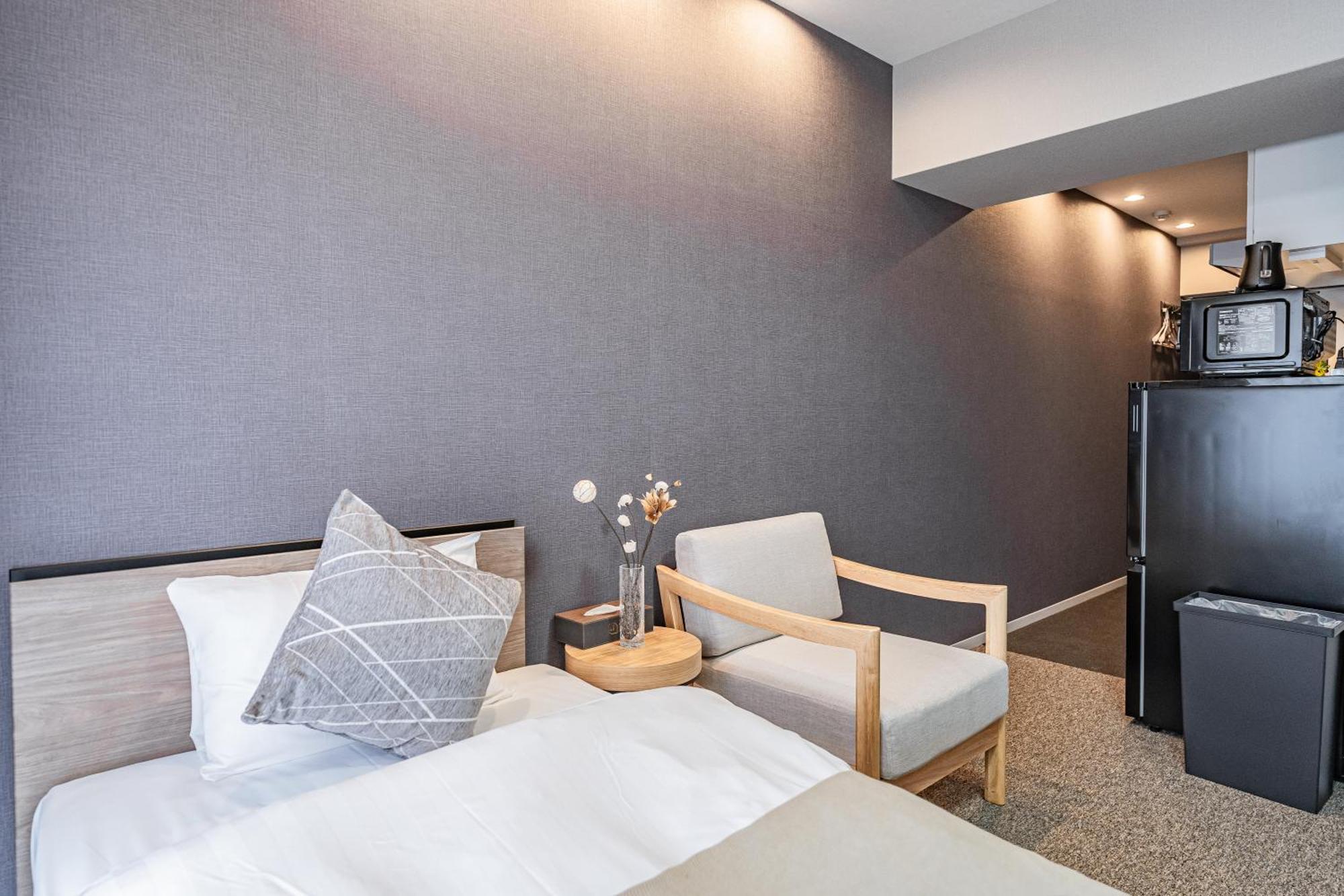 Apartment Hotel 11 Umeda Kamiyama โอซาก้า ภายนอก รูปภาพ