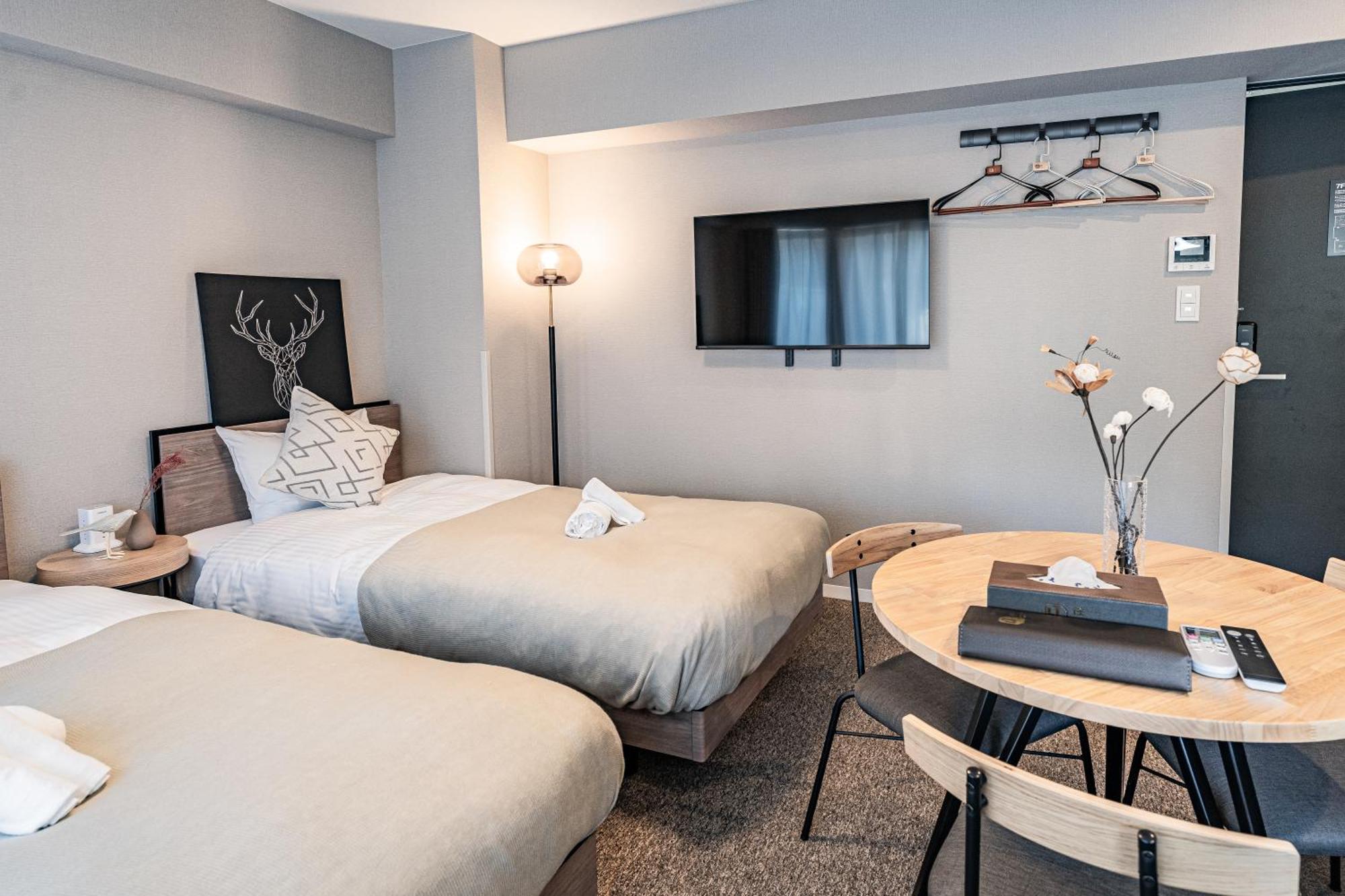 Apartment Hotel 11 Umeda Kamiyama โอซาก้า ภายนอก รูปภาพ