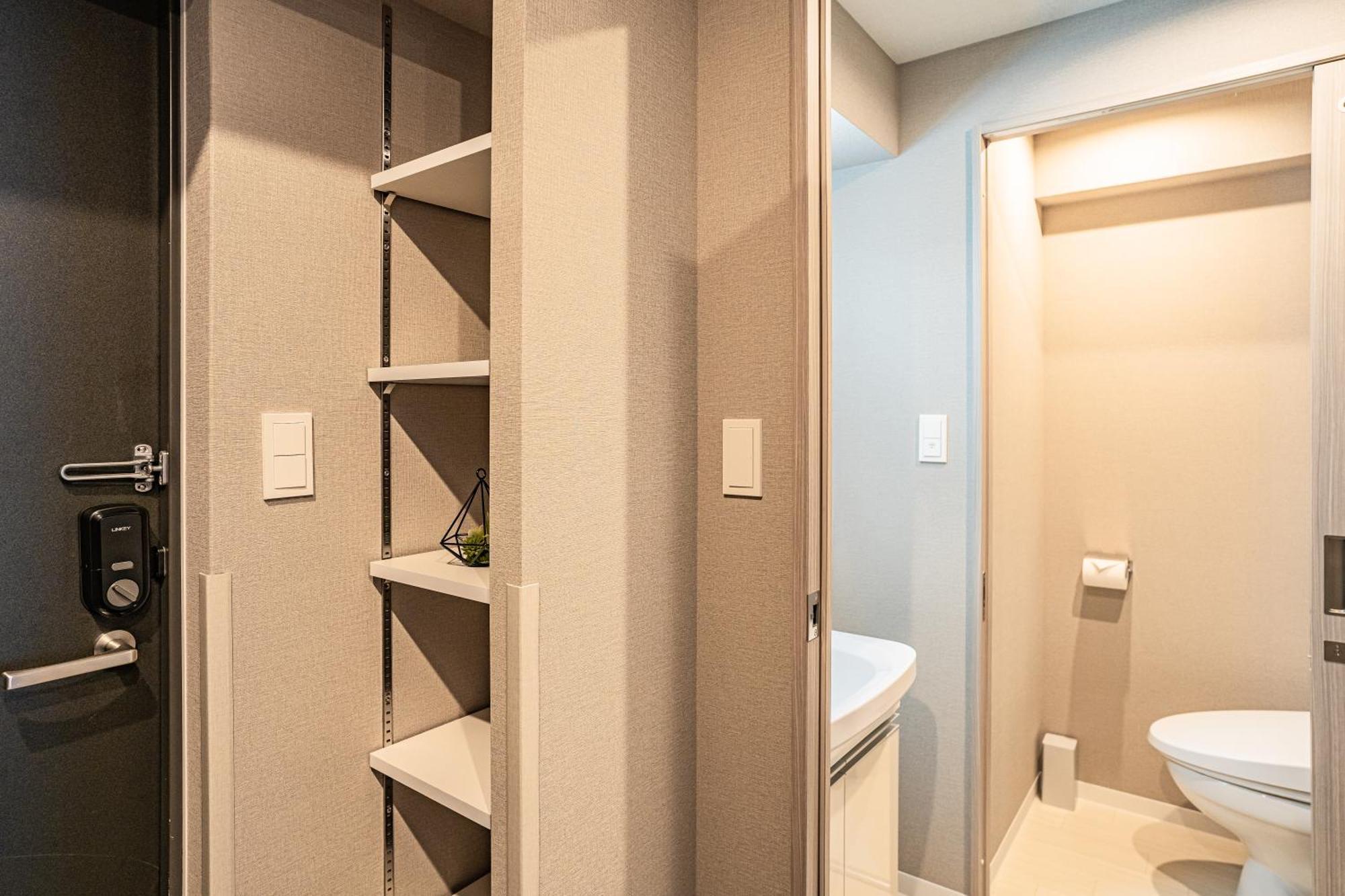 Apartment Hotel 11 Umeda Kamiyama โอซาก้า ภายนอก รูปภาพ