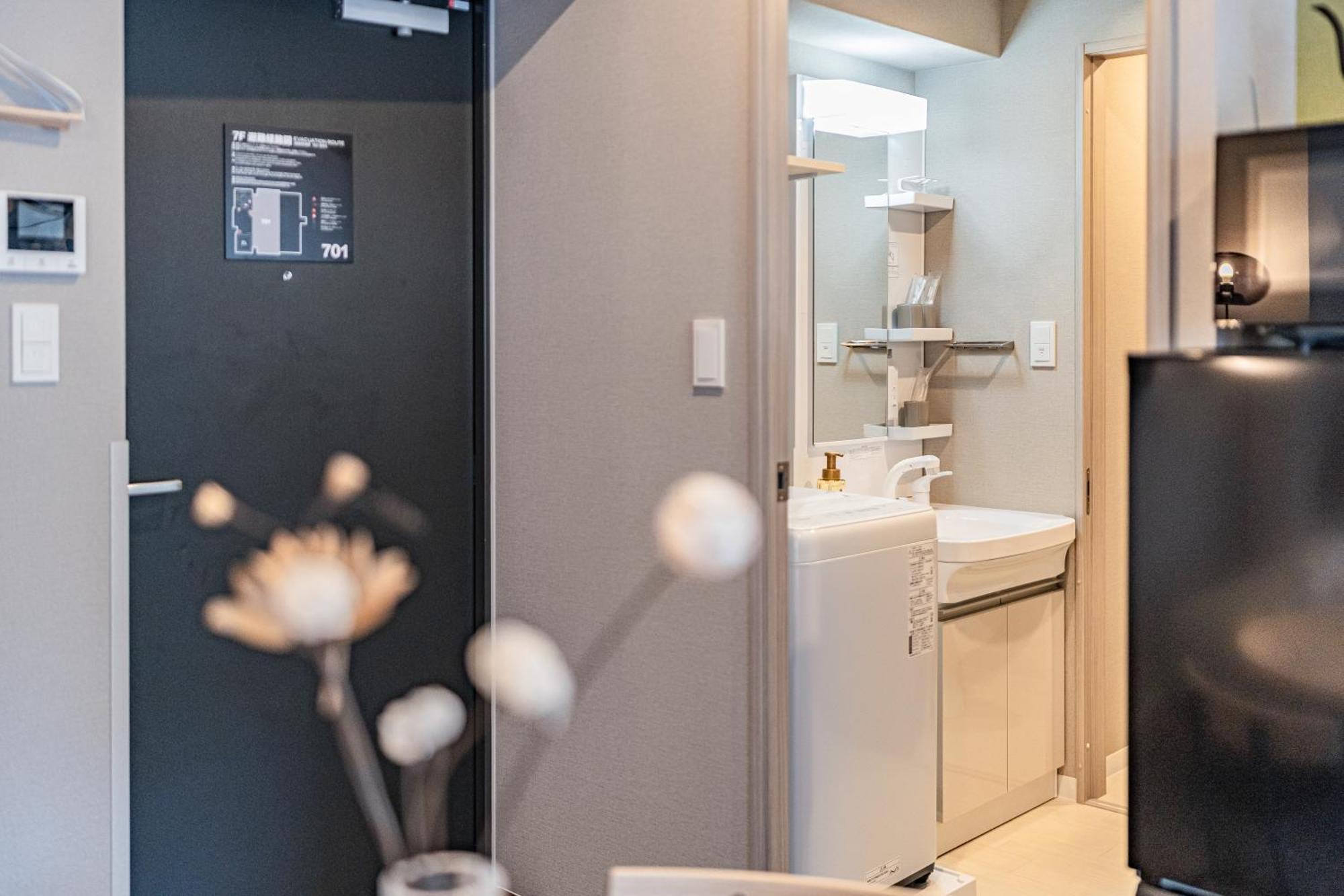 Apartment Hotel 11 Umeda Kamiyama โอซาก้า ห้อง รูปภาพ