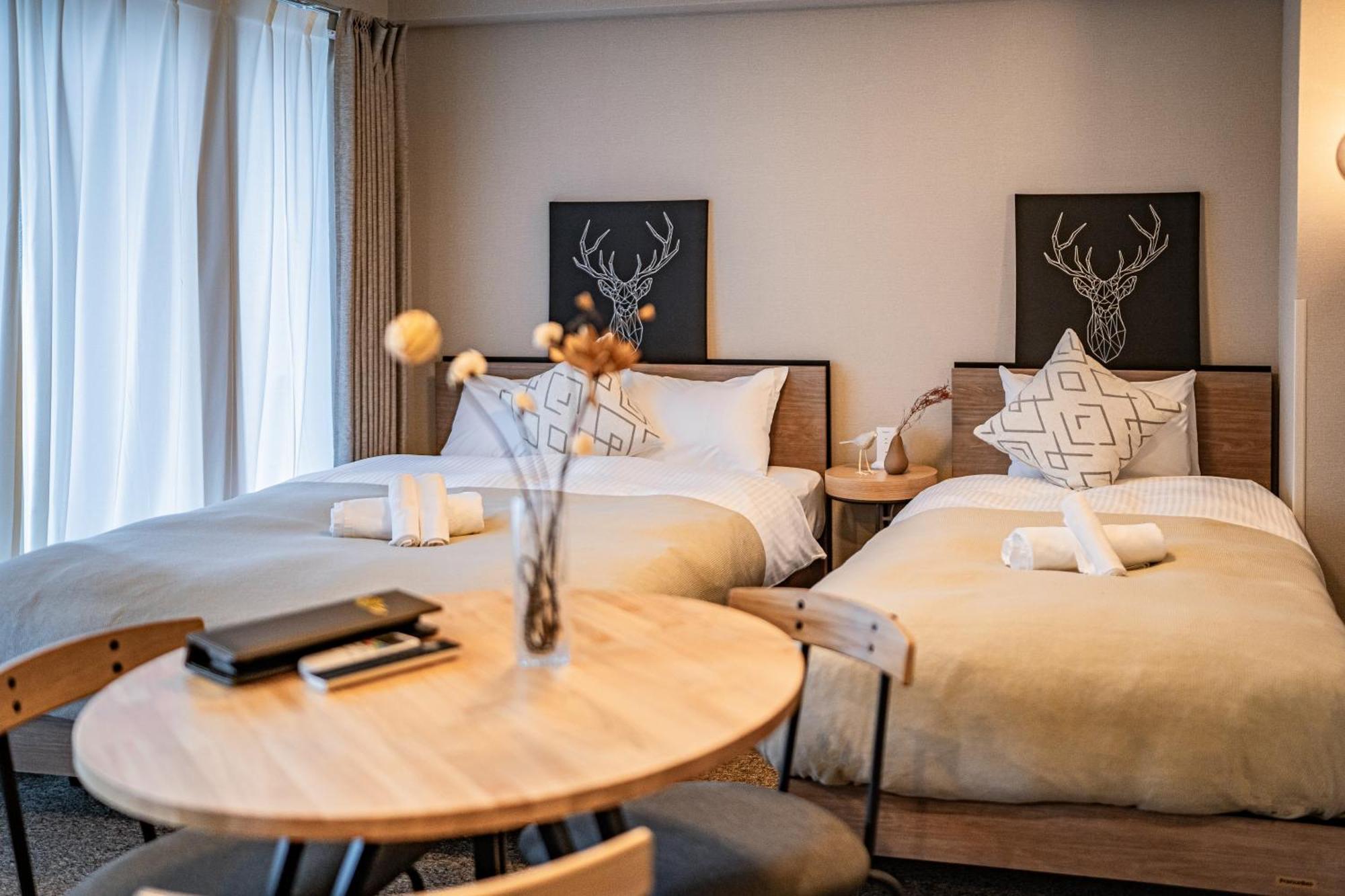 Apartment Hotel 11 Umeda Kamiyama โอซาก้า ห้อง รูปภาพ
